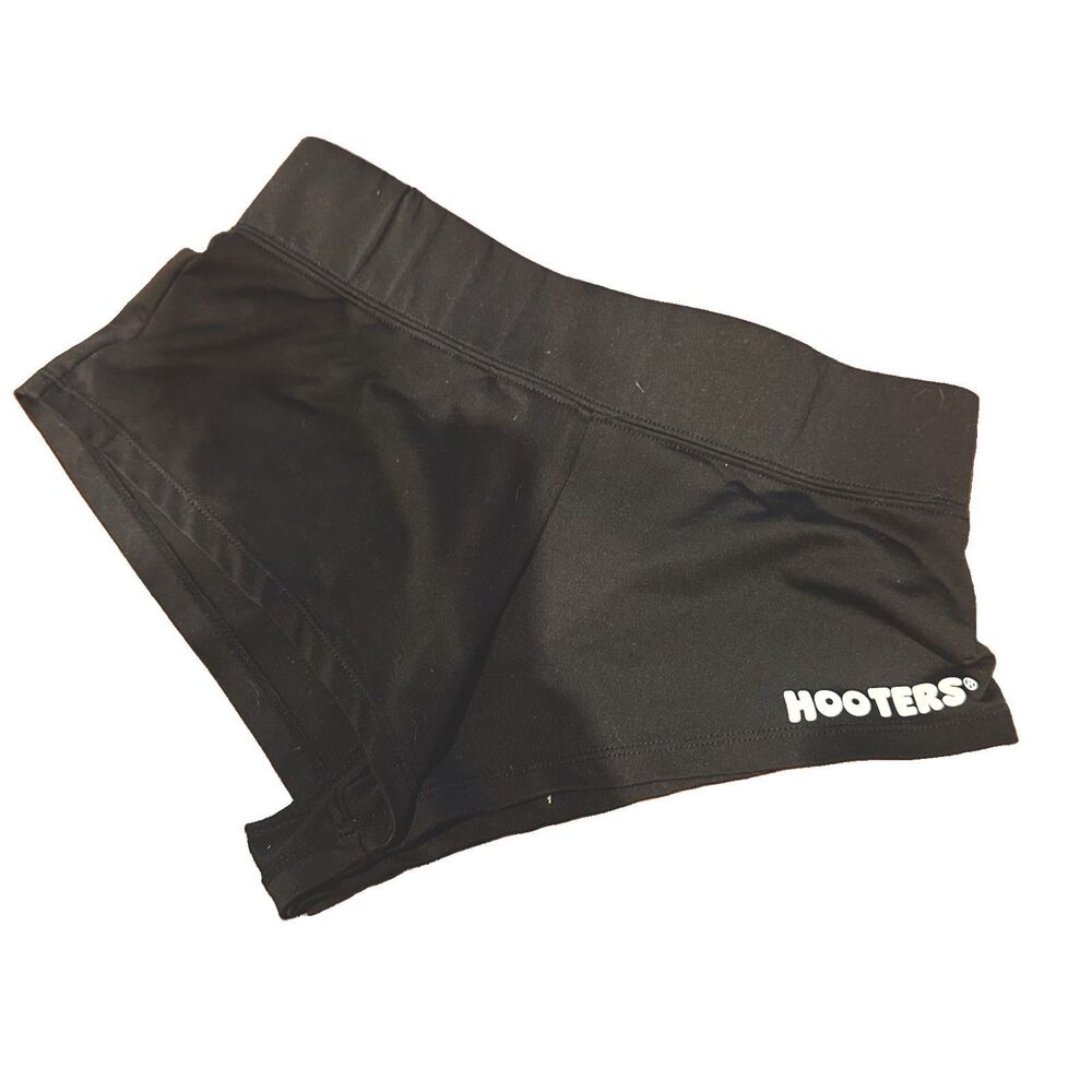 Hooters Black Sexy Women's XS Thong shorts